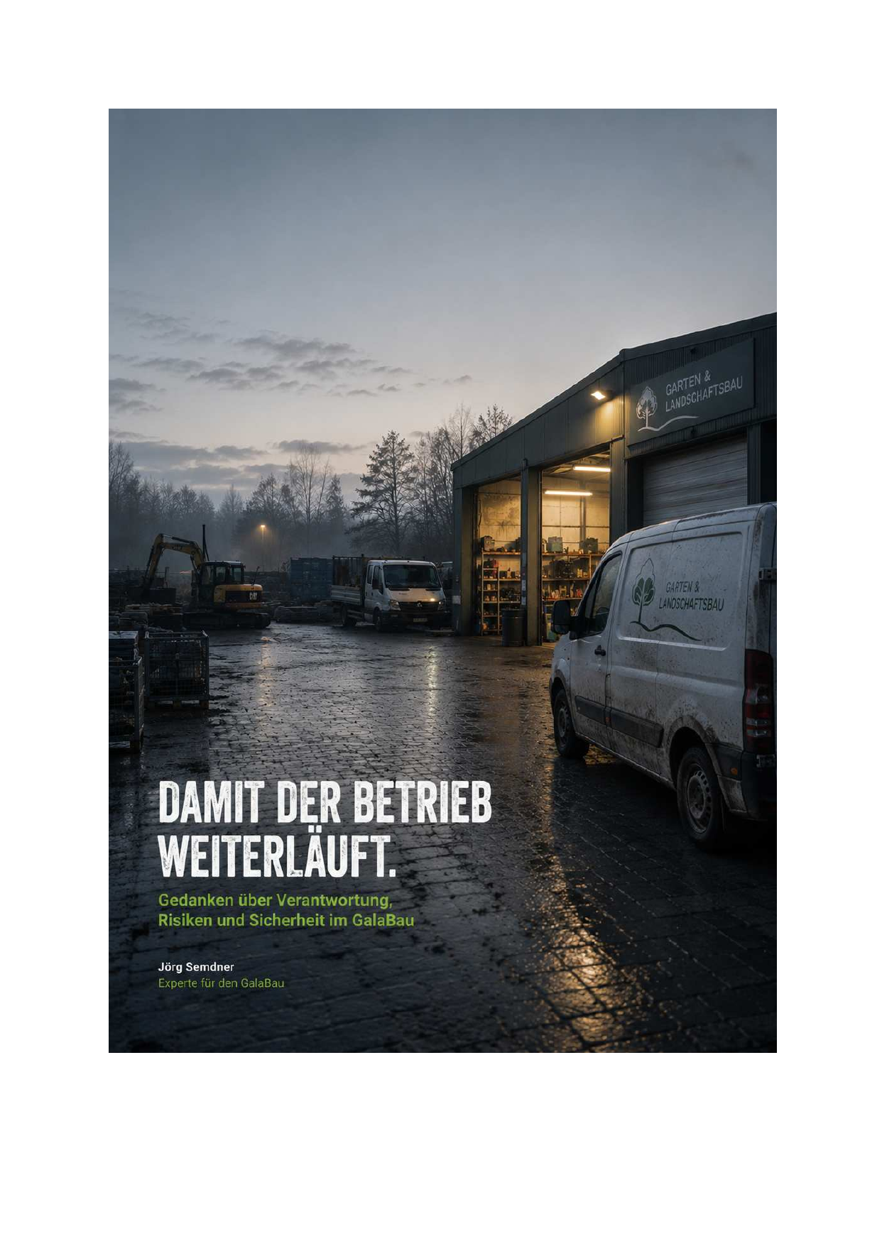 Cover des GaLaBau-Handbuchs – Damit der Betrieb weiterläuft